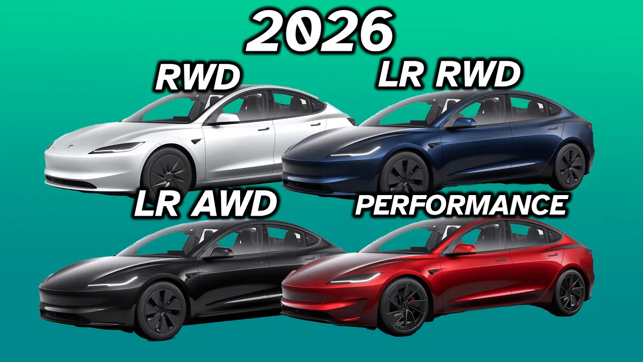 Hvilken Model 3 er best? Batteri, ytelse og utstyr - dette må du tenke på
