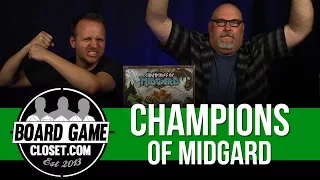 Champions of Midgard Board Game