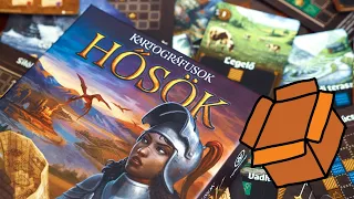 Kartográfusok - Hősök társasjáték Unboxing