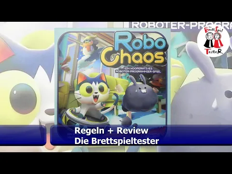Robo Chaos von Asmodee - Regeln + Review - Brettspiel - Die Brettspieltester