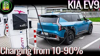Kia EV9 - With that consumption it needs better charging