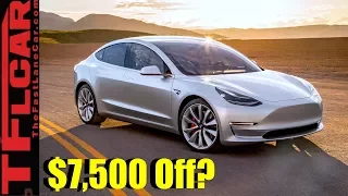 When Will the Tesla Model 3 Go On Sale and Will Buyers Still Get a $7,500 Tax Credit?
