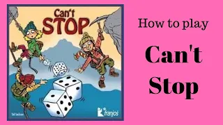 How to play Can't Stop! Board Game Arena playthrough tutorial