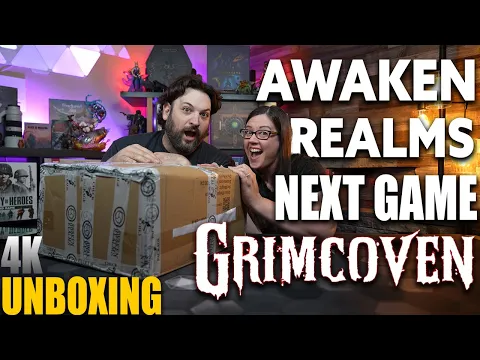 Grimcoven by Awaken Realms Just Arrived and It Looks Great | 4k Unboxing