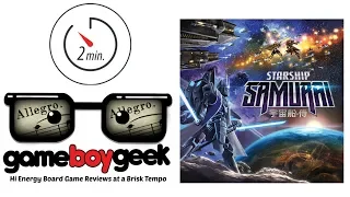 Starship Samurai (2-min Allegro) Review with the Game Boy Geek