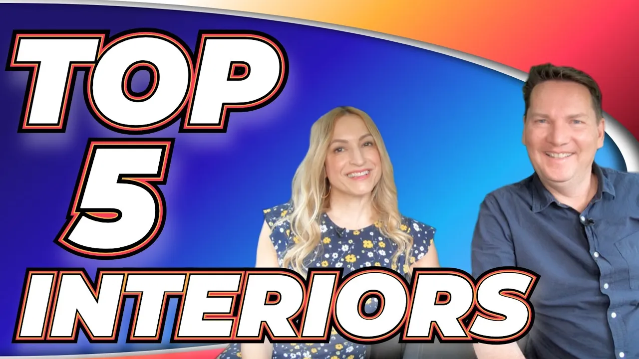 Top 5 interiors// Which is your fave?