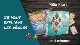 Je vous explique les règles du jeu MILLE FIORI en moins de 8 minutes!