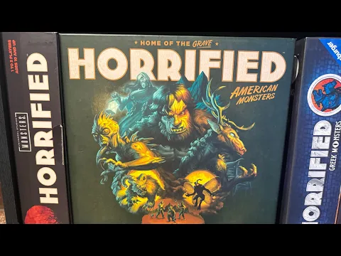 Horrified: American Monsters Solo Playthrough (Part 2!) #solo #gameplay #halloween