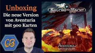 Unboxing... Kelche der Macht: Aventuria - Deutsch in 4K