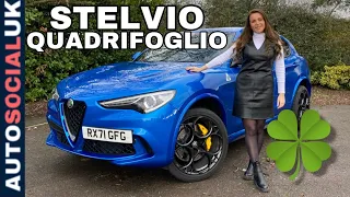 2021 Stelvio Quadrifoglio review - A seriously good SUV (Facelift) Alfa Romeo *UK 4K*