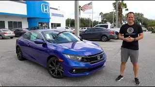 Is the 2019 Honda Civic Sport coupe a VALUE priced Civic Si?