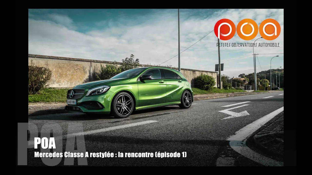 Nouvelle Mercedes Classe A 2015 (restylée) : la découverte - Essai 1/3