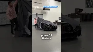 We got to take an exclusive look at the most powerful Brabus ever!🔥 @brabus 🥰 #brabus