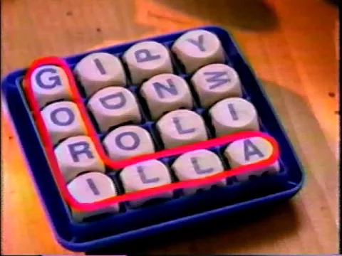 1996 - Boggle, The Mixed-Up Word Search Game