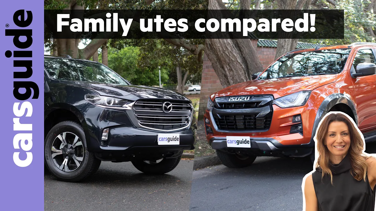 Isuzu D-Max vs Mazda BT-50 dual cab ute comparison: Which is the best 4x4 pickup for your family?