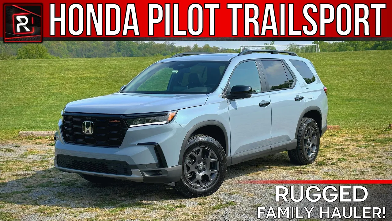 The 2023 Honda Pilot Trailsport Is A Family Friendly 3-Row SUV With A Rugged Flair