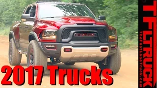 Top 7 Brand New Pickup Trucks for 2017: Counted Down