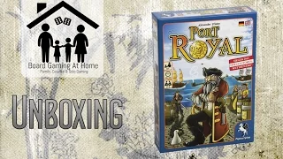 BoardGamingAtHome Unboxes Port Royal