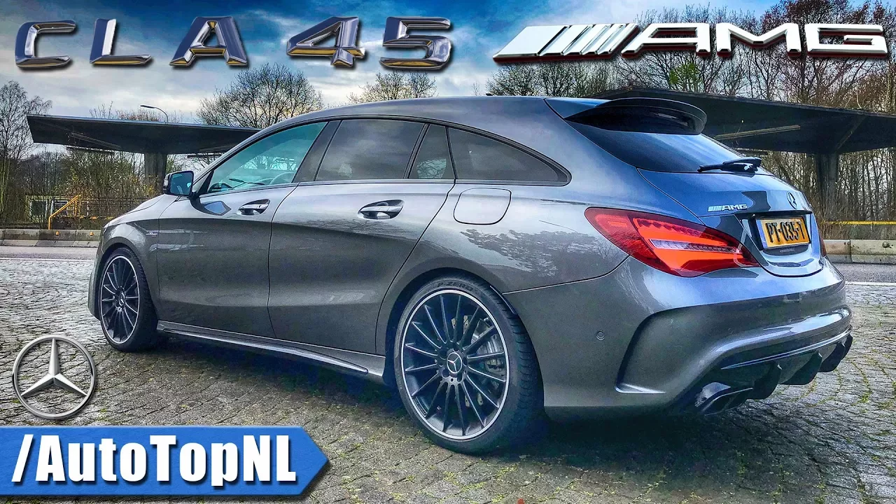Mercedes AMG CLA 45 Shooting Brake LOOKS SOUND & DRIVE by AutoTopNL