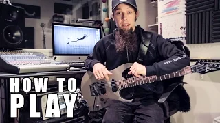 How To Play Chandelier (metal cover by Leo Moracchioli)