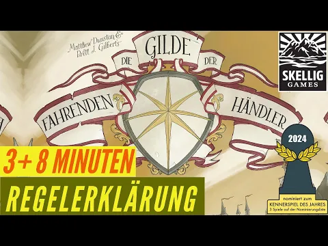Die Gilde der Fahrenden Händler Regeln Anleitung Kennerspiel 2024