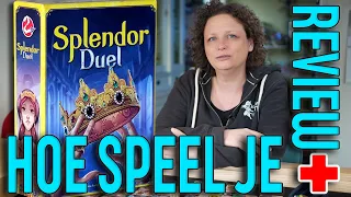 Splendor Duel - Speluitleg / Review (Space Cowboys_BoardgameNinja) 2 spelers - Hoe speel je