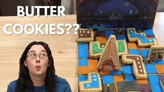 How to make French salted butter cookies from Paris Eiffel!! | Board Game Bakes