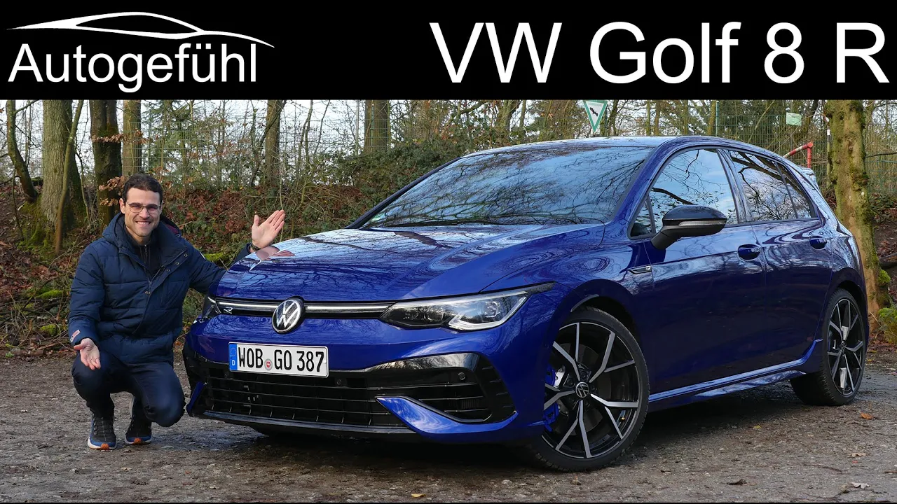 All-new VW Golf 8 R FULL REVIEW - the ultimate 2021 Golf with 320 hp and torque vectoring
