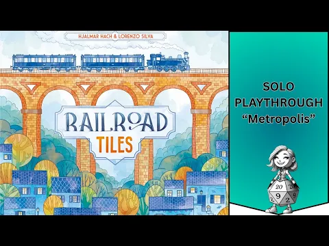Can I Solve the Metropolis? | Railroad Tiles Solo Playthrough