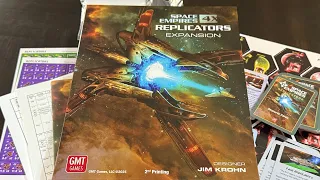 Space Empires: Replicators (GMT) - Unbox & Long Awaited First Look & How to Store it All