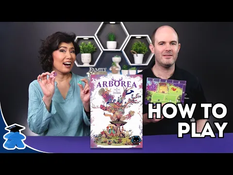 Arborea - How to Play. Highly Shared Incentive Euro Game Goodness