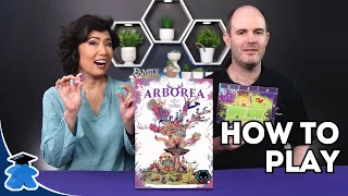 Arborea - How to Play. Highly Shared Incentive Euro Game Goodness