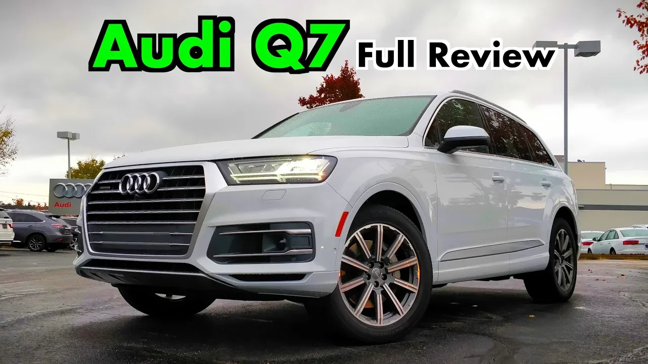 2019 Audi Q7: FULL REVIEW + DRIVE | A Few Changes to the Best-Driving Three-Row!