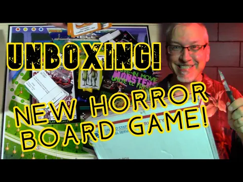 "UNITE TO FRIGHT!" New HORROR Board Game! UNBOXING!