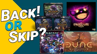 Kickstarter Roundup - Back or Skip? // Late pledge information added