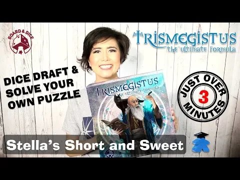 Trismegistus The Ultimate Formula Board Game - Stella's Short and Sweet