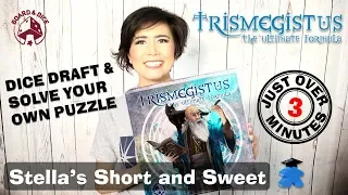 Trismegistus The Ultimate Formula Board Game - Stella's Short and Sweet