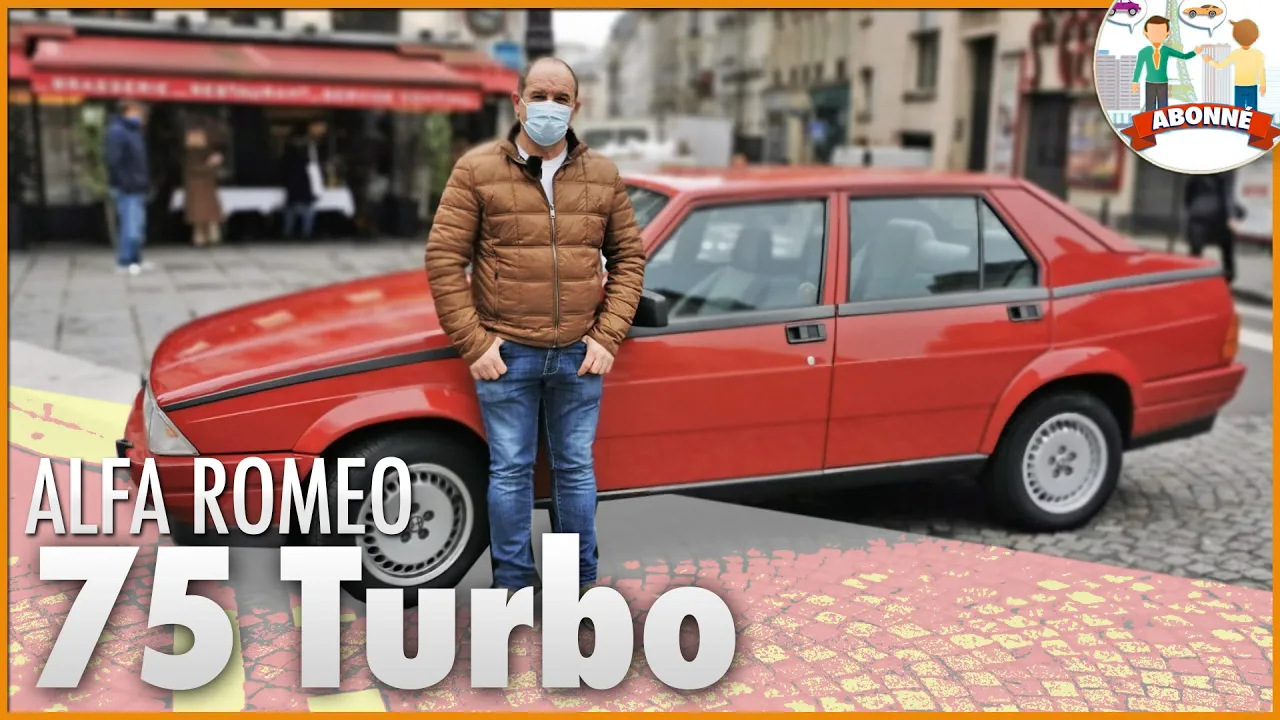 ALFA ROMEO 75 Turbo 🇮🇹 Il l'achète 122000 Francs à 18ans !