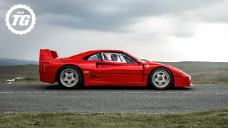 FERRARI F40 vs JAGUAR XJ220: Which is the ultimate 200mph pioneer? | Top Gear: Series 29
