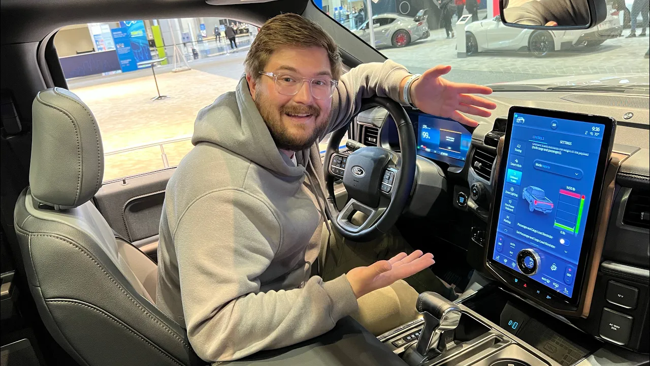 I Explore Every Menu In The Ford F-150 Lightning Software