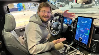 I Explore Every Menu In The Ford F-150 Lightning Software