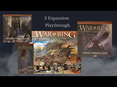 War of the Ring All 3 Expansions