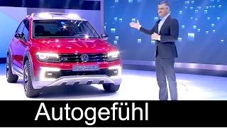 Volkswagen Tiguan GTE Active Concept reveal presentation based on all-new neuer Tiguan - Autogefühl