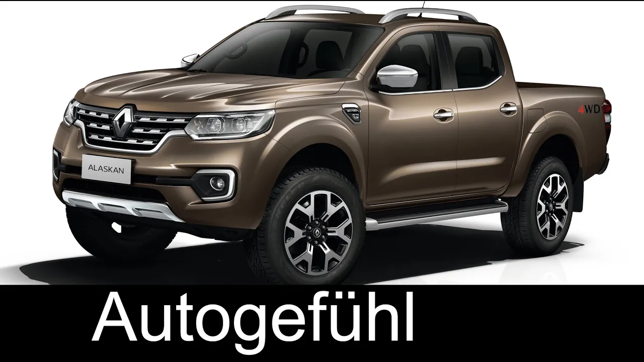 Renault Alaskan Reveal all-new neu mid-size pickup truck on Nissan Navara NP300 platform