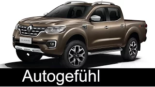 Renault Alaskan Reveal all-new neu mid-size pickup truck on Nissan Navara NP300 platform