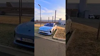 Von der Straßenbahn zum  Elektroauto Nio ET5  #nioet5 #shortvideo