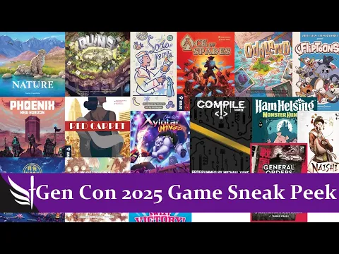 Gen Con 2025 Game Sneak Peek – What to Play This Year!