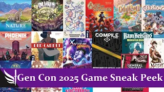 Gen Con 2025 Game Sneak Peek – What to Play This Year!