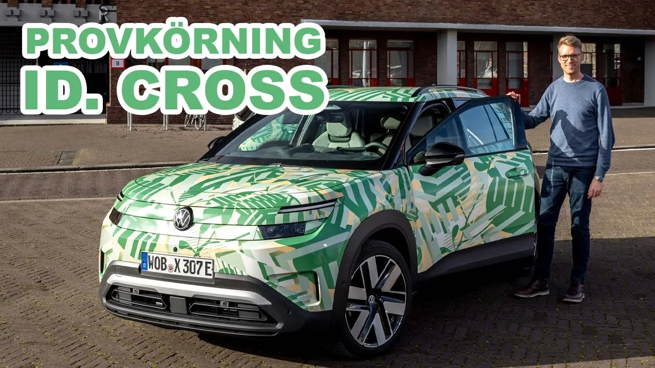 Provkörning Volkswagen ID. Cross - vansinnigt komplett