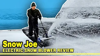 Snow Joe 24V-X2-SB22 Electric Snow Blower Review